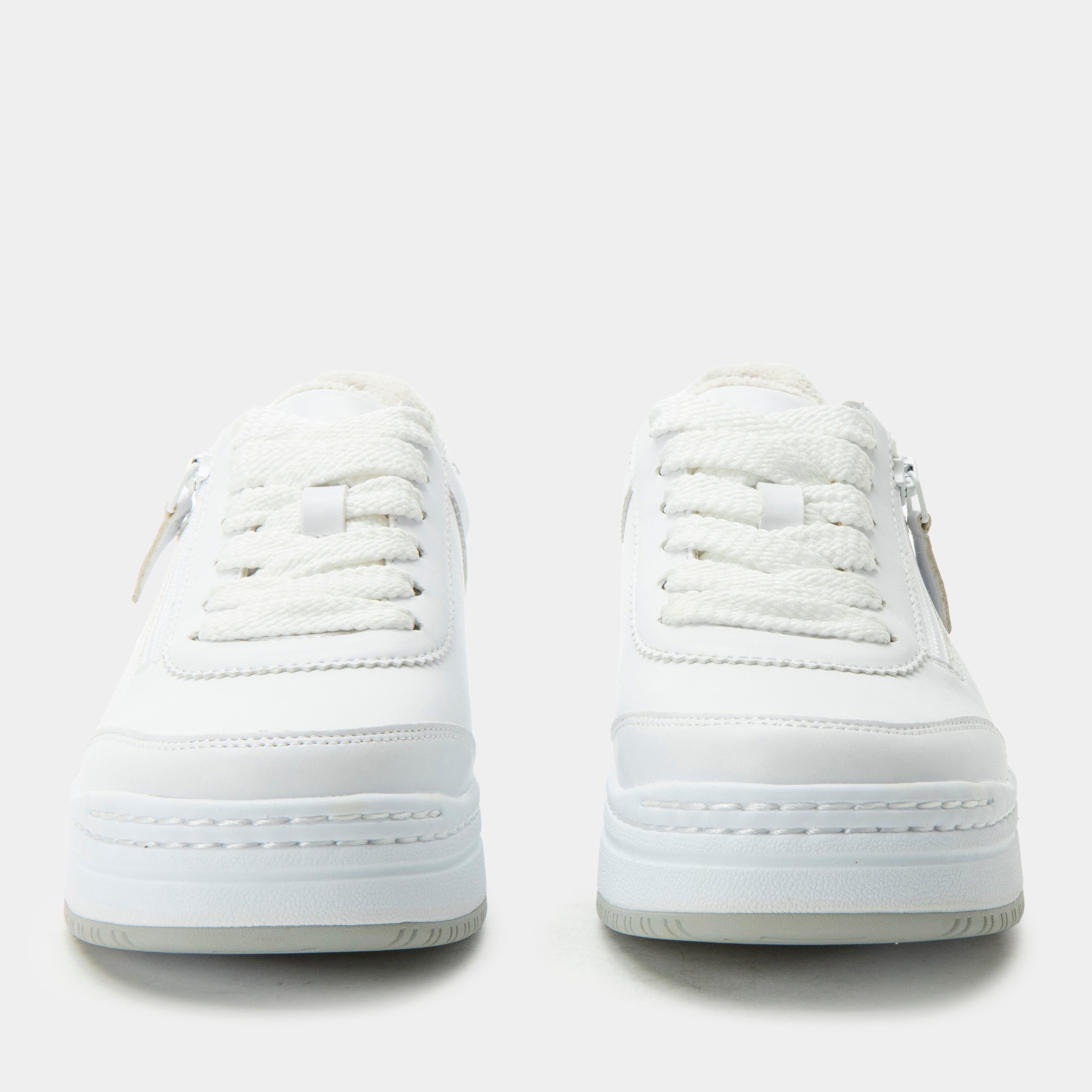 Averie Retro White Shoe - Image 6